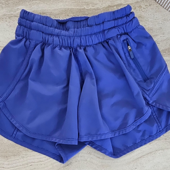 lululemon athletica Pants - Lululemon Blue Athletic Shorts Lightweight Design